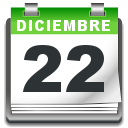 22 diciembre, entrega premio MegaGordo calendario 22 diciembre, autor oxygen-icons.org (modificado)